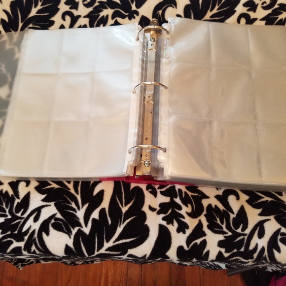 Other - Notebook with baseball card holders